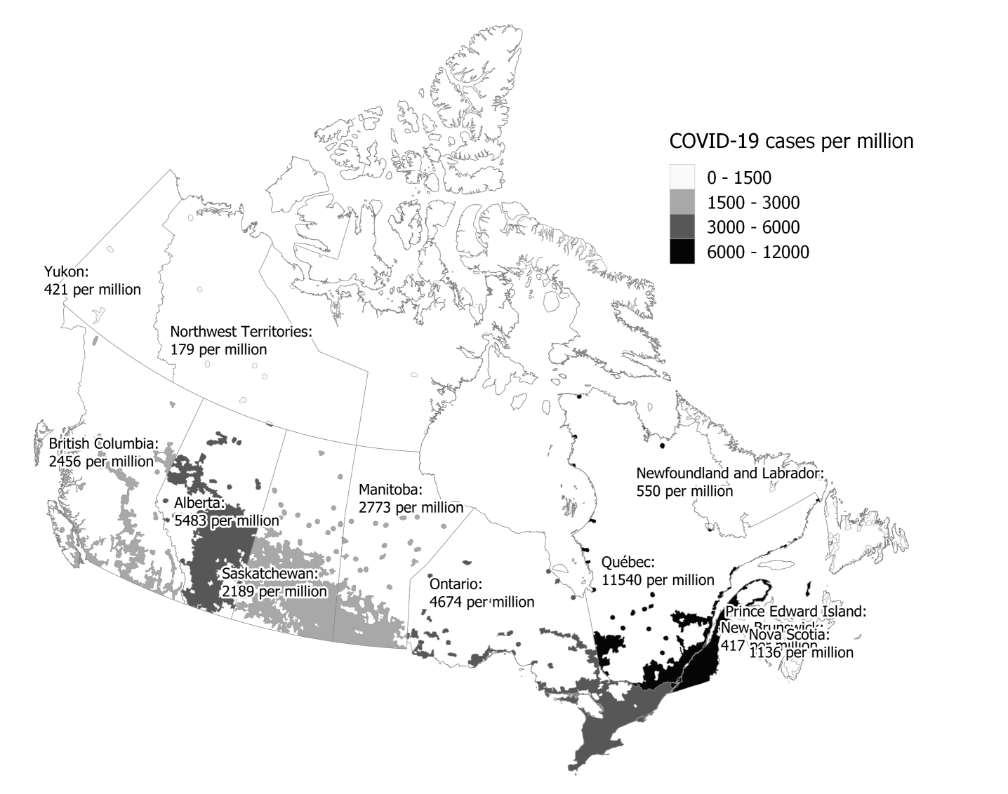 How to Lie with COVID-19 Maps – GIS2 at Toronto Metropolitan University
